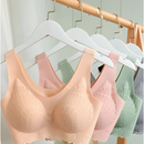 KIT até 3 Sutiã Super Confortável 3D Top CORES ALEATÓRIAS Sem Costura Bojo Removível Renda