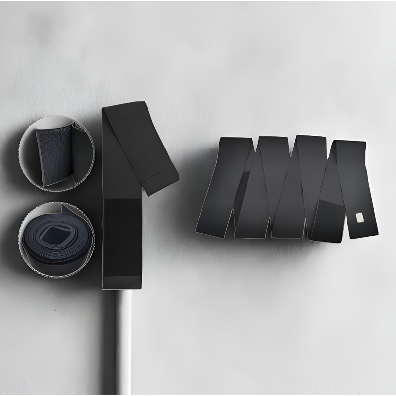 Cinta Modeladora INVISÍVEL Faixa Cintura Queima Gordura Preta Wrap Waist Trainer Tape