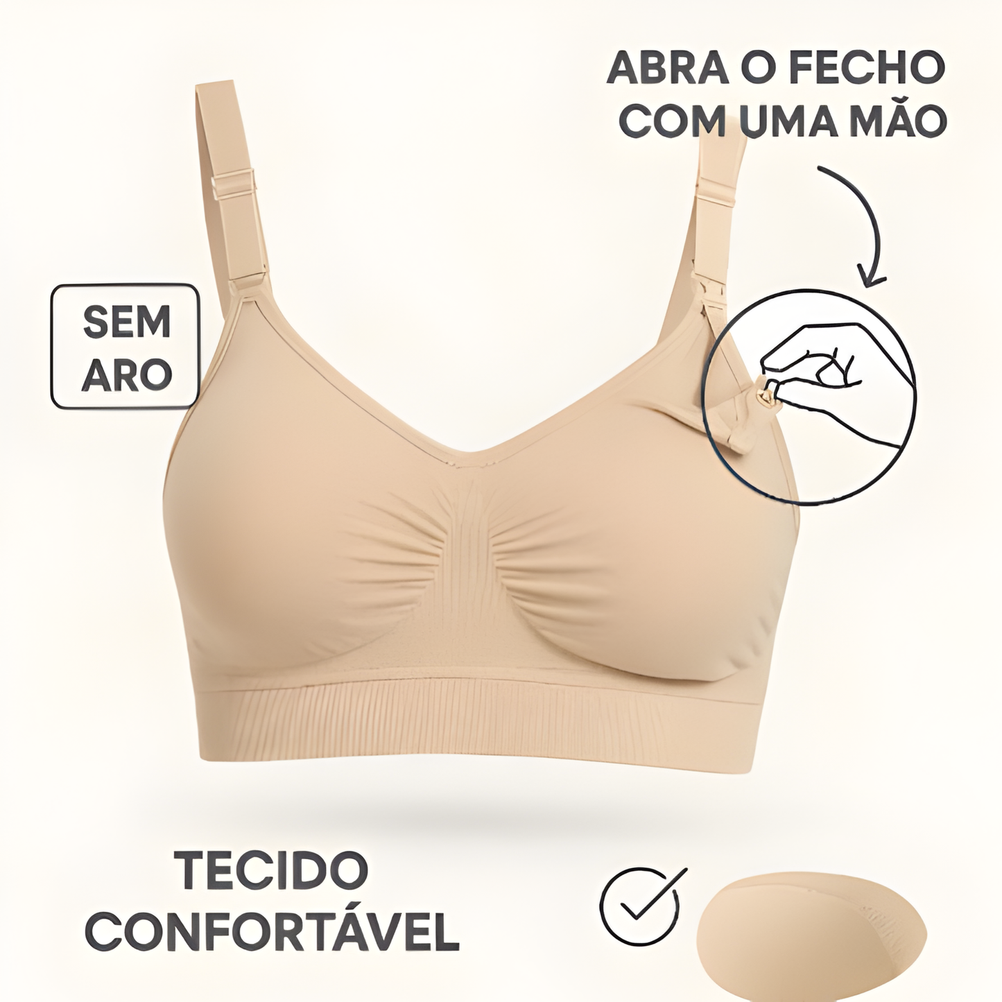 Coleção Maternité Curve — Sutiãs Amamentação Plus Size