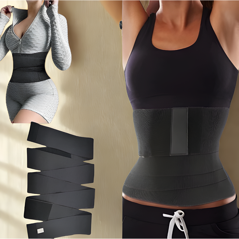 Cinta Modeladora 5 Metros Faixa Abdominal Pos Parto Alta Compressao Redutora de Medidas Cintura