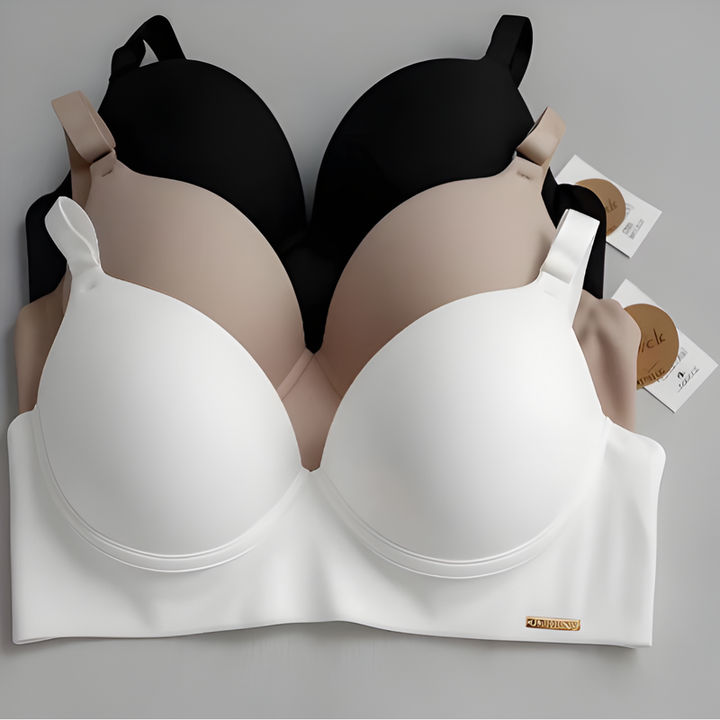 kit com até 3 Sutiã Básico Reforçado de Microfibra Com Bojo do P ao GG PROMOÇÃO