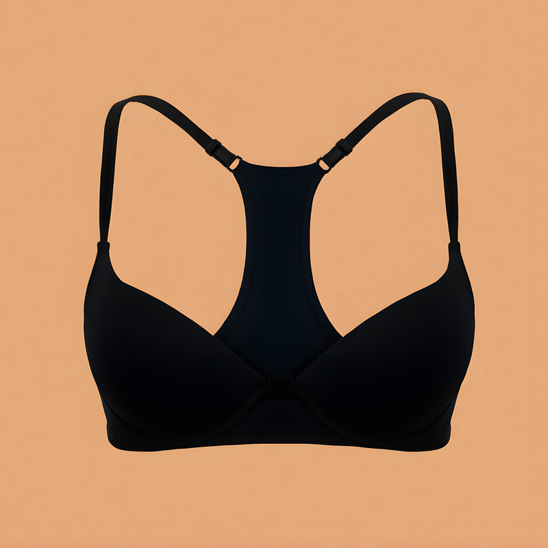 Kit Sutiã Com Bojo Nadador Fecho Frontal Dia Dia Sutiã Conforto