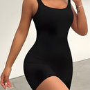 Roupa modeladora sem costura para mulheres, com controle de barriga e levantamento de bumbum.