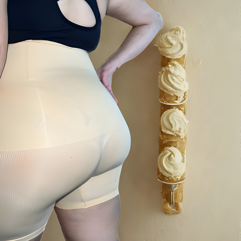 Cinta Shorts Modeladora 4 Barbatanas de AÇO Compressão