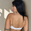 KIT CO 2 Sutiã com Alça de Silicone Invisível de Renda Sem Bojo Confortável