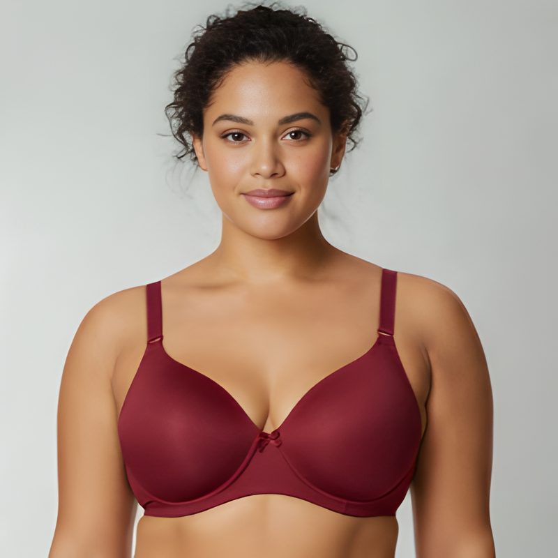 Sutiã Plus Size Com Bojo Alça Reforçada 48 ao 54 Lingerie Confortável Ajustável Barato Respirável