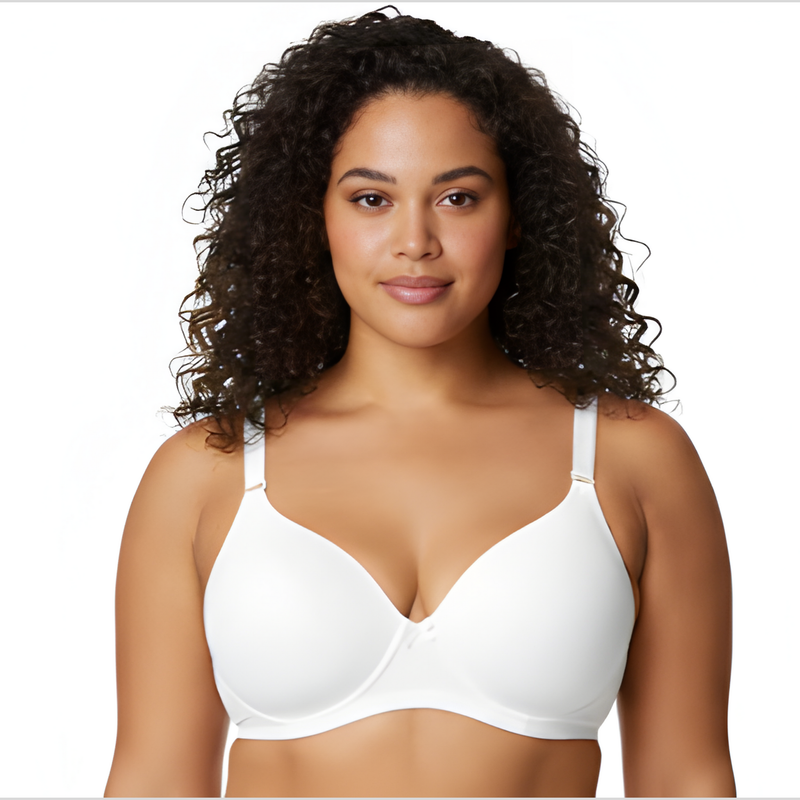 Sutiã Plus Size Com Bojo Alça Reforçada 48 ao 54 Lingerie Confortável Ajustável Barato Respirável