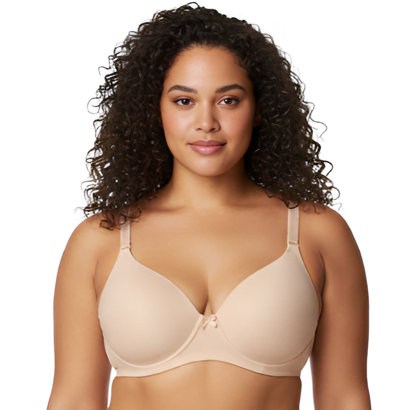 Sutiã Plus Size Com Bojo Alça Reforçada 48 ao 54 Lingerie Confortável Ajustável Barato Respirável