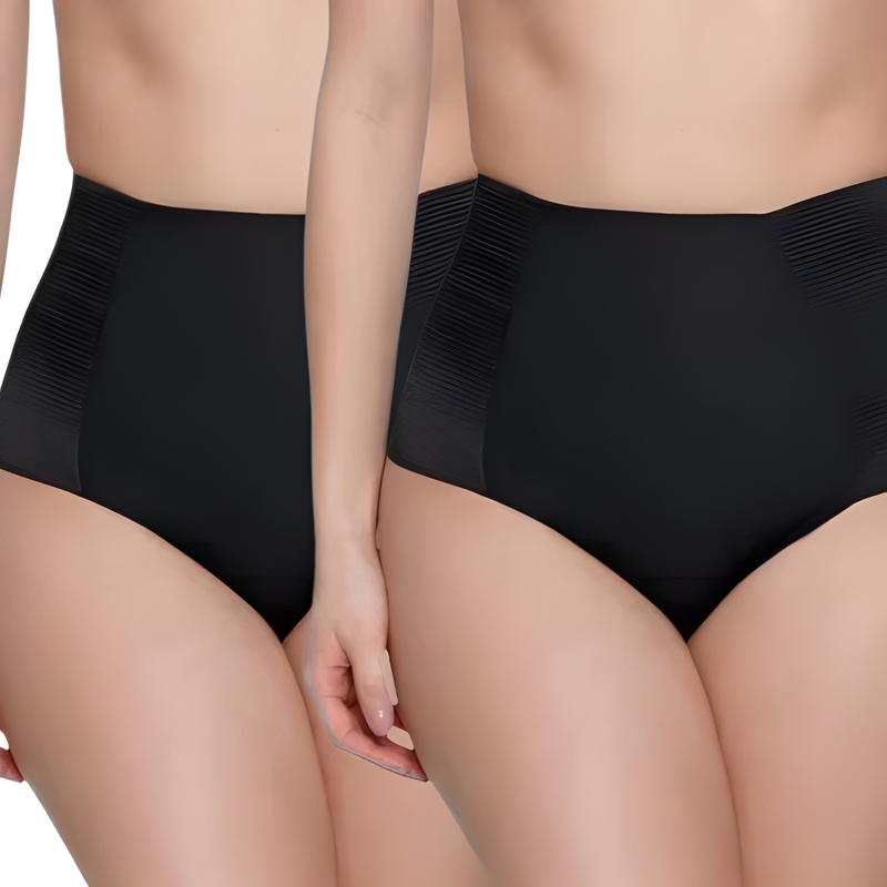 Kit 2 Calcinhas Cinta Lateral Pós-Parto | Modeladora e Redutora de Medidas