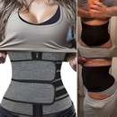 Cinta Modeladora corset Abdominal Feminina Redutora Afina Cintura Espartilho Ajustavel Dupla C/Zíper