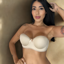 Sutiã Com Bojo Microfibra Conforto Tomara que Caia Alça de Silicone Feminino Promoção Soutien Pala Tomara que caia.