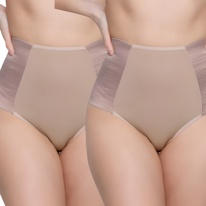 Kit 2 Calcinhas Cinta Lateral Pós-Parto | Modeladora e Redutora de Medidas