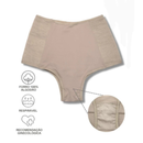 Calcinha Cinta modeladora e compressão cós Alto Segura Barriga Pós Operatório