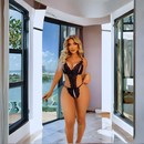 Lingerie Sexy Body em Renda com Abertura