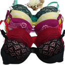 KIT COM 3 Conjunto de lingerie calcinha e sutiã sexys