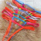 Coleção Neon Desire — Kit com 5 Calcinhas